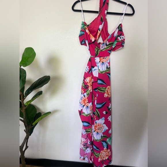 Bella Barnett Rakara Floral Halter Slit Maxi Dress - Picture 4 of 6